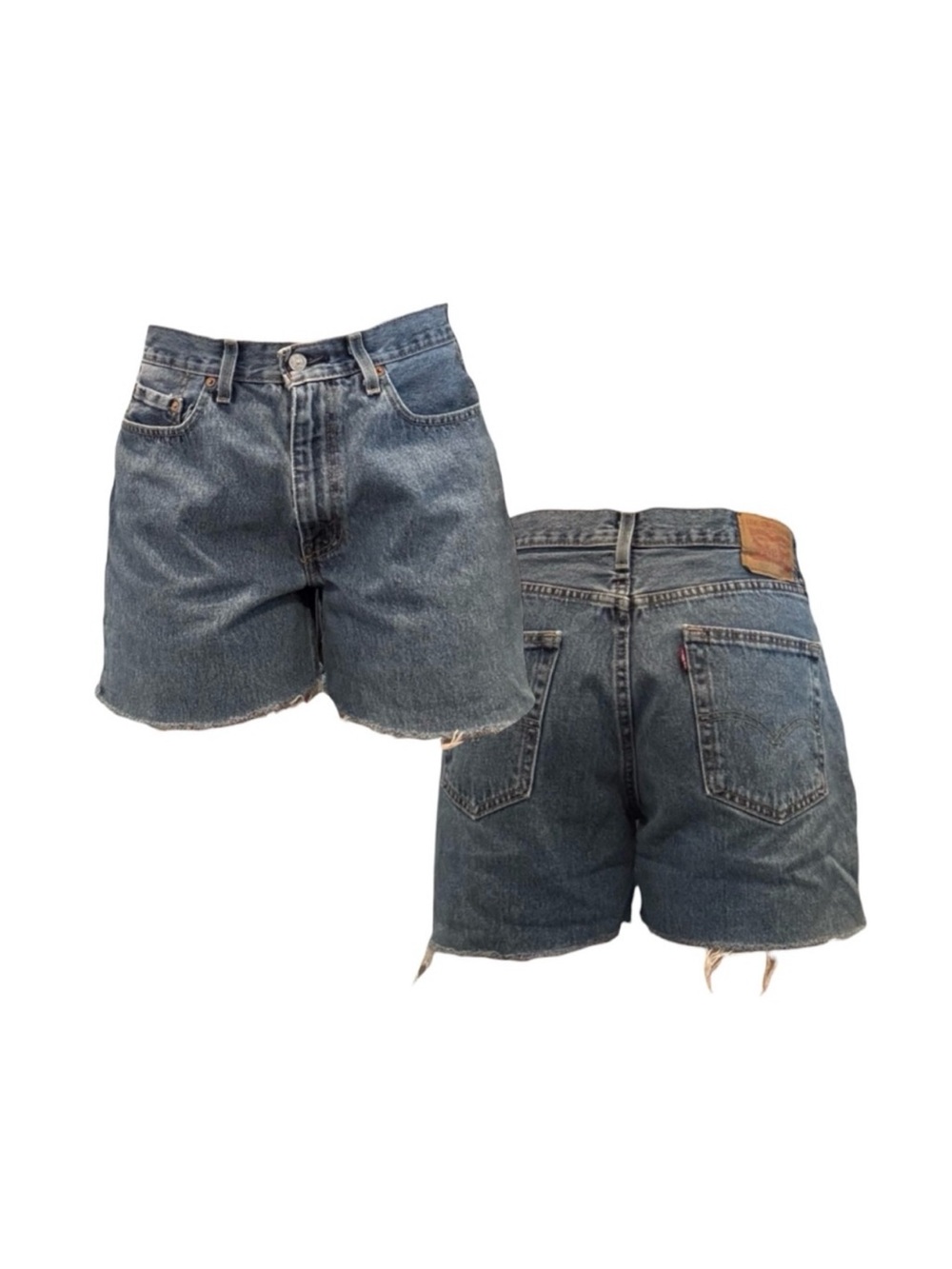Blue Levi’s 550 Shorts